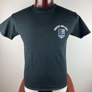 Protect & Serve Back The Blue T-Shirt